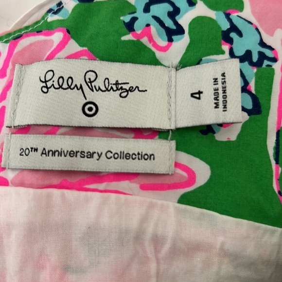 Lilly Pulitzer x Target Nosey Posey Floral Pastel Sleeveless Mini Dress - 4 - Picture 13 of 16
